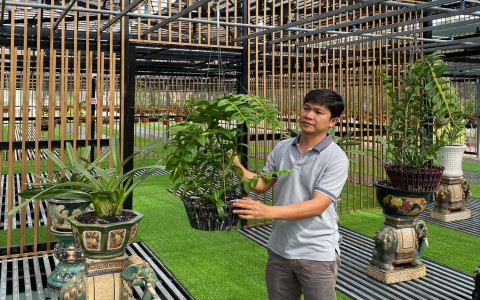 Nguyễn Tấn Lên khát vọng khởi nghiệp làm giàu từ hoa phong lan